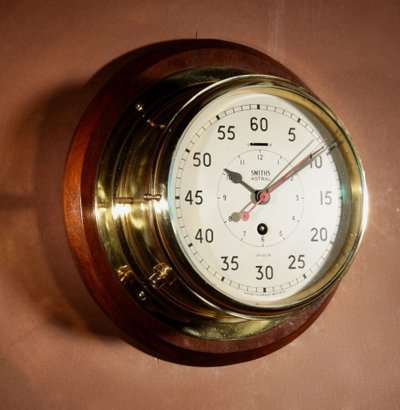 Smiths Astral Bulkhead Ship's Clock.