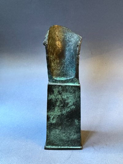 Bronze sculpture Igor Mitoraj “Tindaro” bust of a man 