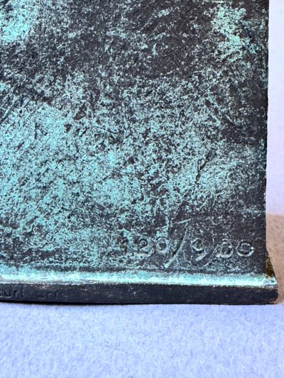 Bronze sculpture Igor Mitoraj “Tindaro” bust of a man 