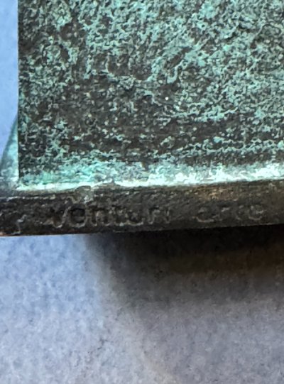 Bronze sculpture Igor Mitoraj “Tindaro” bust of a man 
