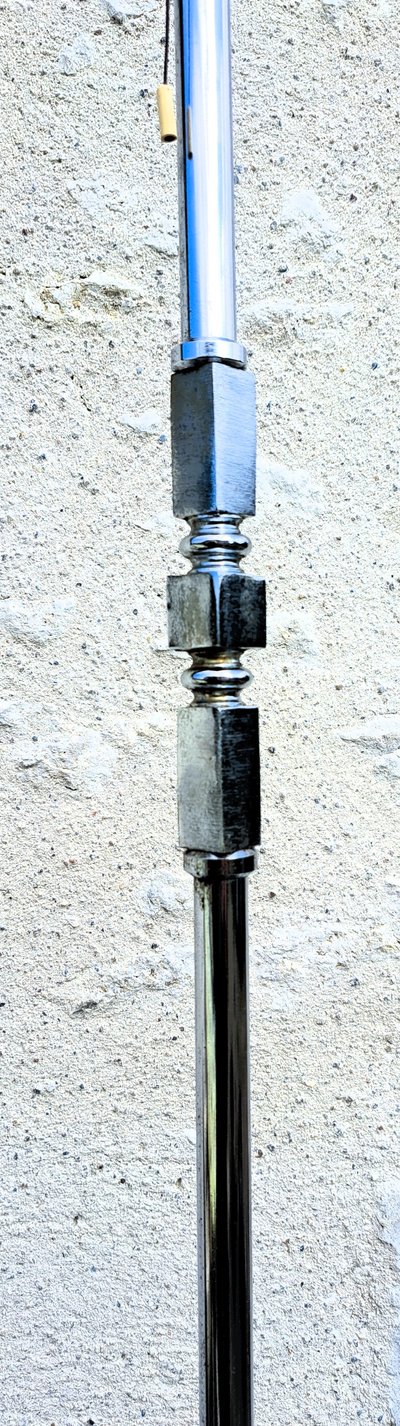 lampada da terra vintage anni '60 con treppiede 