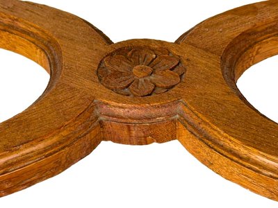 Set of 4 Regency style armchairs