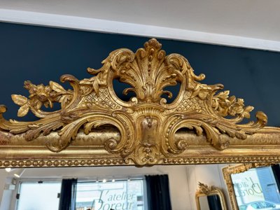 Miroir Louis Philippe à Fronton Réf. 606/ 116x178