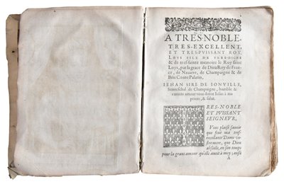 Jean de JOINVILLE "History of St. Louis IX. of the name, King of France" Edited by Sebastien Cramoisy, 1617