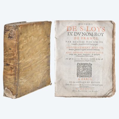 Jean de JOINVILLE "History of St. Louis IX. of the name, King of France" Edited by Sebastien Cramoisy, 1617