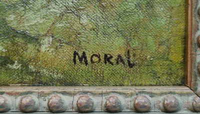 Henri MORAL - La traite des vaches