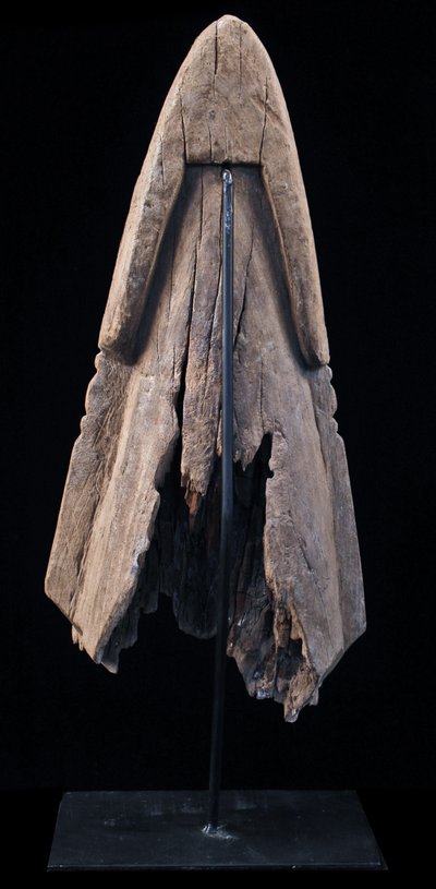 Proue de pirogue, art océanien, art tribal, Sculpture du Sépik, Papouasie Nouvelle Guinée, Océanie
