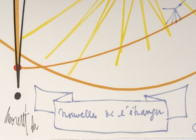Lithograph by Raymond MORETTI and Jean COCTEAU