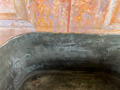 Marmite Ancienne en Cuivre avec Couvercle – Travail Artisanal – Certificat d’Authenticité