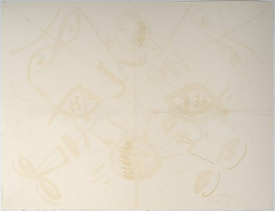 Lithographie par Raymond MORETTI et Jean COCTEAU