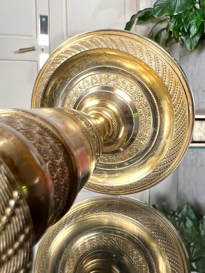 Candeliere in bronzo stile impero - XIX secolo