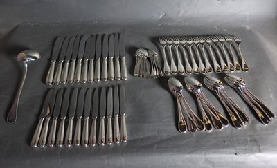 Christofle Perles 61-piece cutlery set