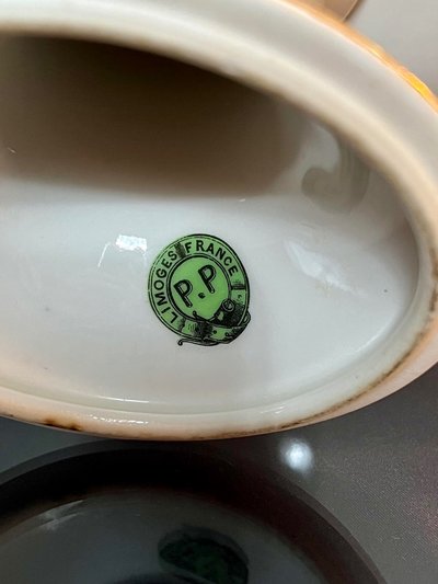 3 Compotiers En Porcelaine De Limoges - Décor Filets Or fin
