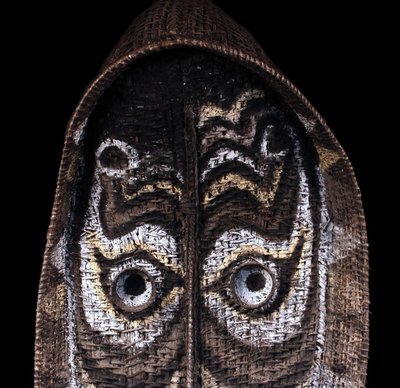Maschera pignone, arte tribale, arte oceanica, arte tradizionale, cesteria, Papua Nuova Guinea