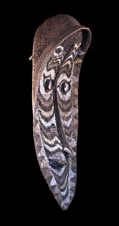 Maschera pignone, arte tribale, arte oceanica, arte tradizionale, cesteria, Papua Nuova Guinea