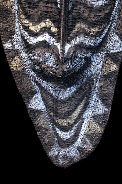 Maschera pignone, arte tribale, arte oceanica, arte tradizionale, cesteria, Papua Nuova Guinea