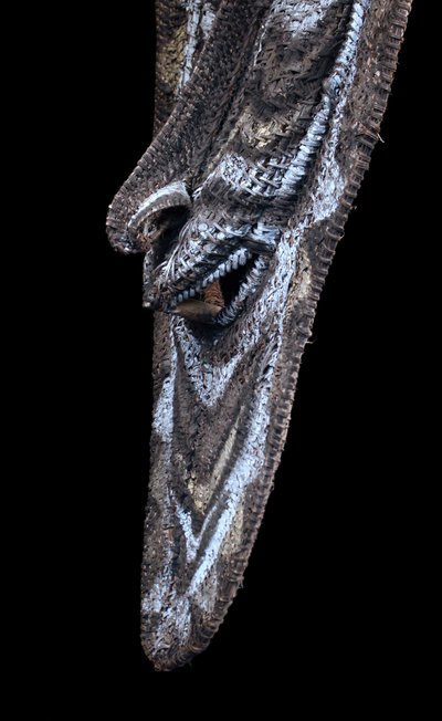Maschera pignone, arte tribale, arte oceanica, arte tradizionale, cesteria, Papua Nuova Guinea