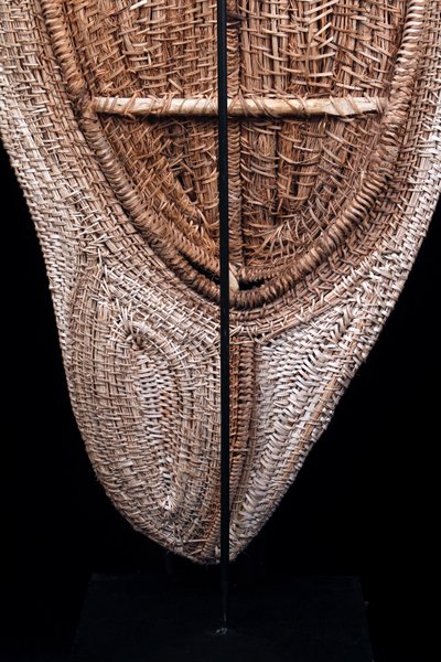 Maschera pignone, arte tribale, arte oceanica, arte tradizionale, cesteria, Papua Nuova Guinea