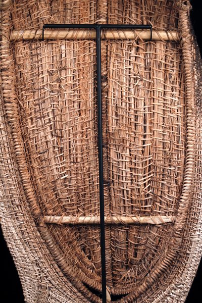 Maschera pignone, arte tribale, arte oceanica, arte tradizionale, cesteria, Papua Nuova Guinea