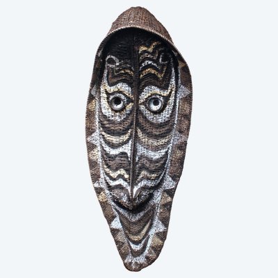 Maschera pignone, arte tribale, arte oceanica, arte tradizionale, cesteria, Papua Nuova Guinea