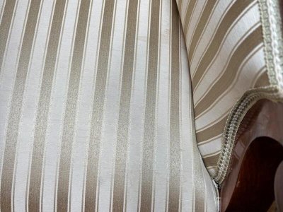 Paire de fauteuils bergères gondoles Bidermeier / Art Déco 