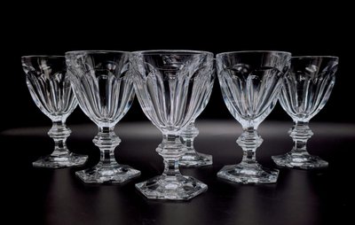 Baccarat 6 XL Wassergläser 15,70 cm Modell Harcourt 1841