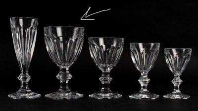 Baccarat 6 XL Wassergläser 15,70 cm Modell Harcourt 1841