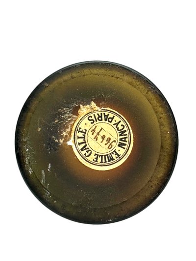 Gallé-Vase mit fruchtigem Olivenzweigdekor 