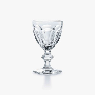 Baccarat 6 white wine glasses 12.4 cm Harcourt 1841 model
