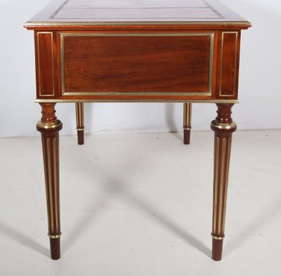 Bureau Plat Style Louis XVI Fin XIXe Siècle