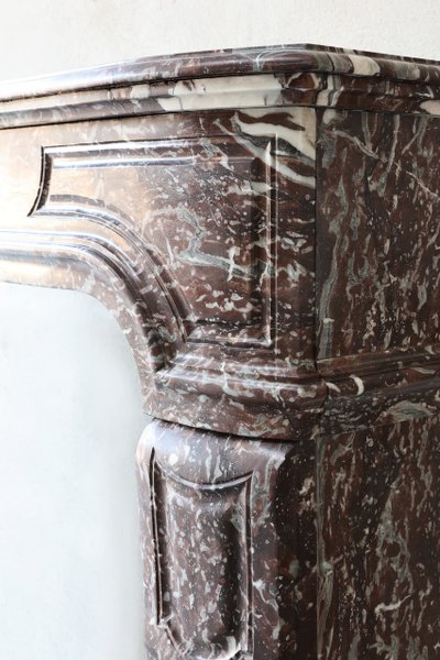 Antique marble fireplace