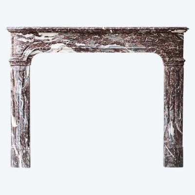 Antique marble fireplace