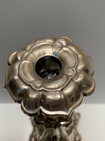 AUSTRIAN SOLID SILVER TORCHES