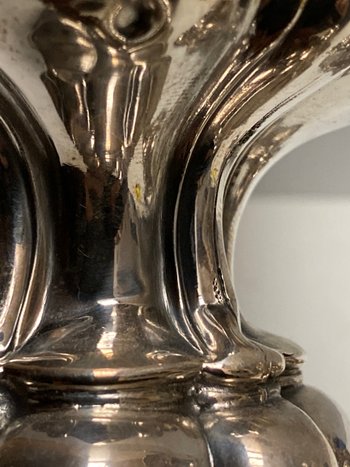 AUSTRIAN SOLID SILVER TORCHES