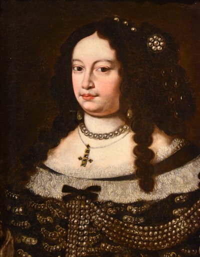 Portrait Of The Duchess Vittoria Farnese d'Este, Jan Van Gelder (1621-1685)