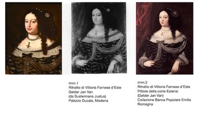 Portrait Of The Duchess Vittoria Farnese d'Este, Jan Van Gelder (1621-1685)