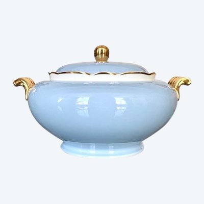 Porcelain Soup Tureen Decorated with Fine Gold - Villeroy & Boch - Art Déco