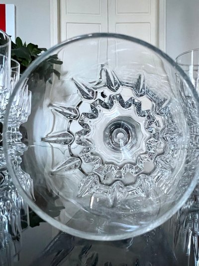 Water and wine glasses - Service De Table Vintage
