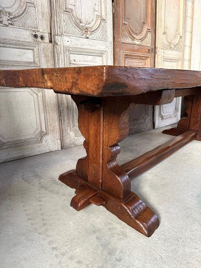 Table de monastère en chêne 20e siècle