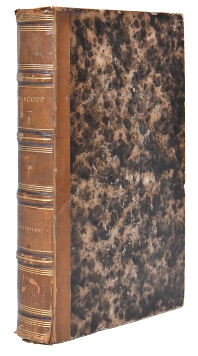 Collection livres de Walter Scott, Édition Furne et Charles Gosselin 1839, 30 volumes In-8