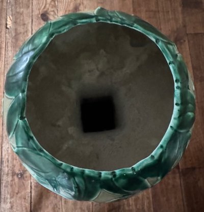 Rare Pair of Large Art Nouveau Vases