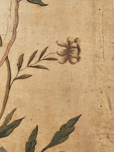Vogeltapete, Turin oder China, 18./19. Jahrhundert