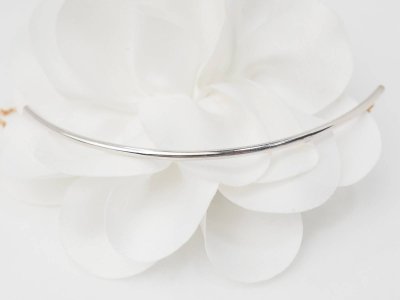 Collier arc en or bicolore