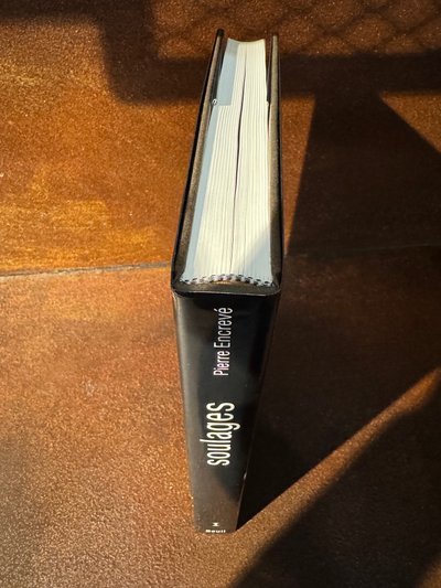 Catalogue raisonné of the works of Pierre Soulages by Pierre Encrevé, published by Seuil 94-95-98