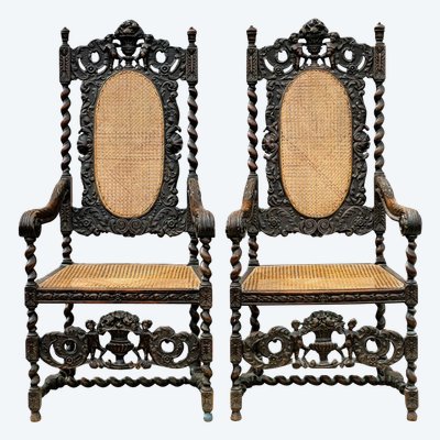 Paire de fauteuils