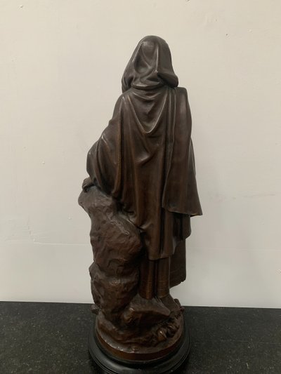 Gruppo in bronzo scolpito da Pierre Ernst BOURET XX secolo