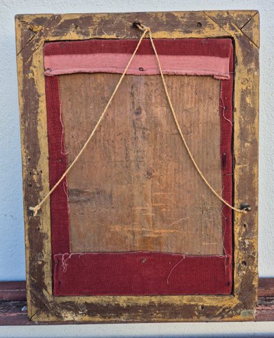 Christ on the cross, framed