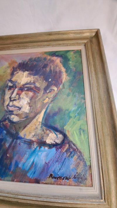 Portrait jeune homme Rachid kembduch 1992 