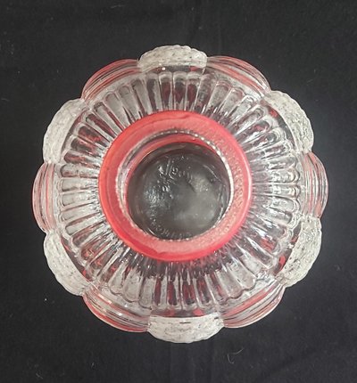 Art Deco ball vase signed Espaivet France