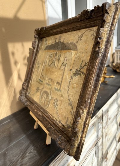 Important Representation Of The Shroud Of Besançon - 17th/18th century
